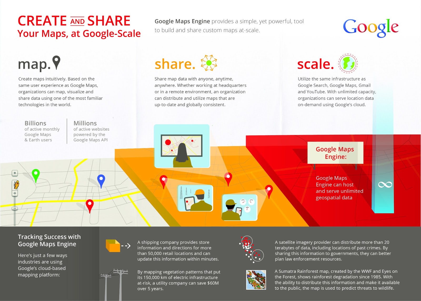 谷歌发布新款地图