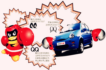 提到”QQ”,你会想到腾讯的企鹅,还是奇瑞的汽车?